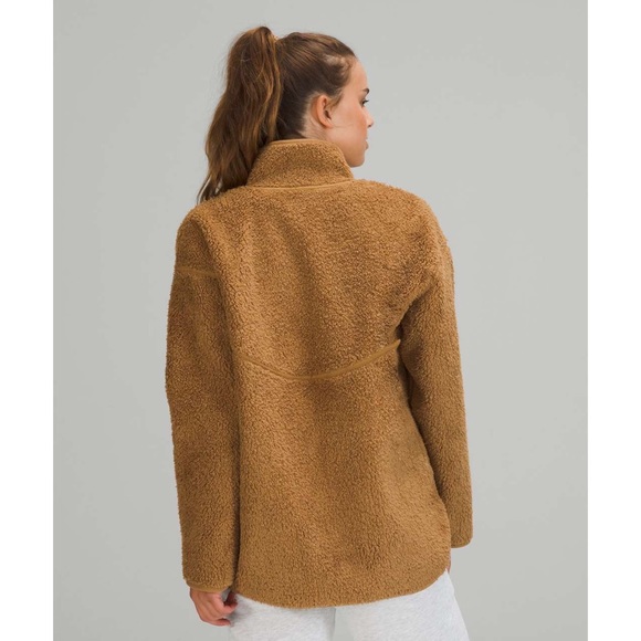 Lululemon Reversible Fleece Jacket in Bold Beige - Picture 8 of 9